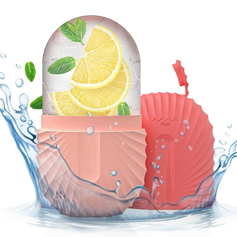 Silicone Ice Roller for Natural Skin Care and Cooling Relief