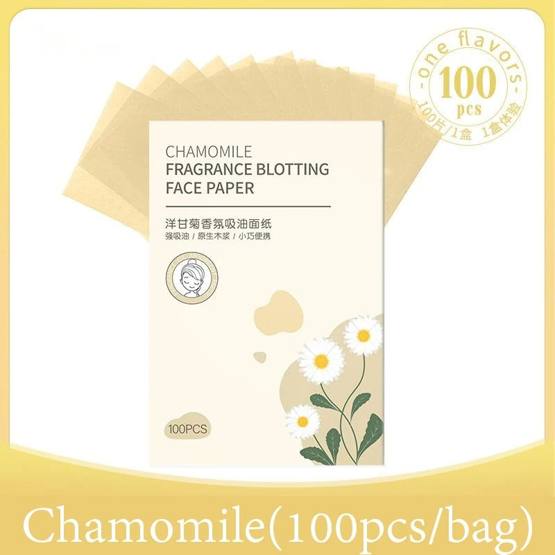 Matcha Facial Oil Absorbing Sheets